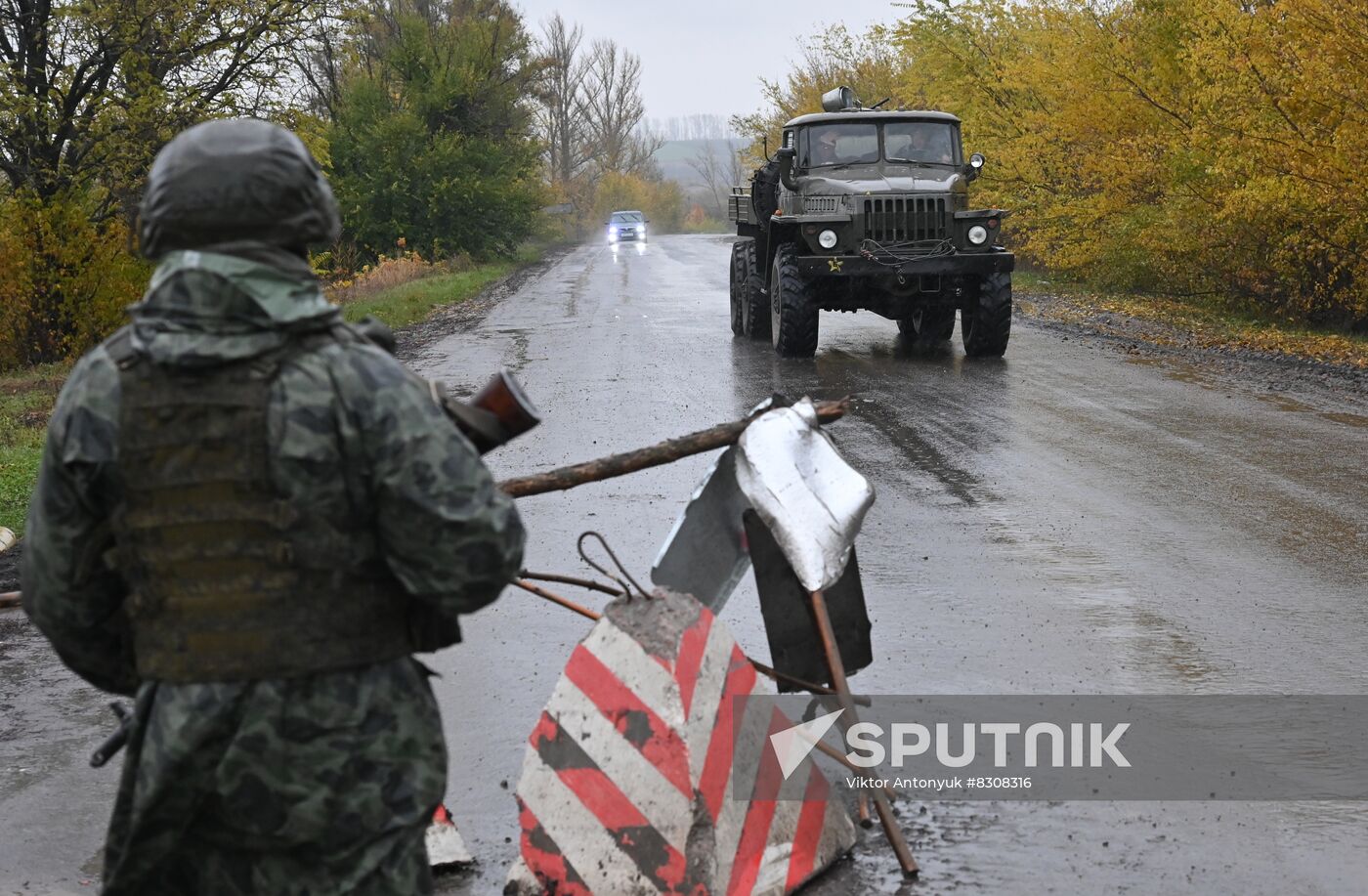 Ukraine Russia Military Operation LPR Militia