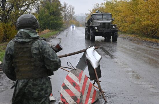 Ukraine Russia Military Operation LPR Militia