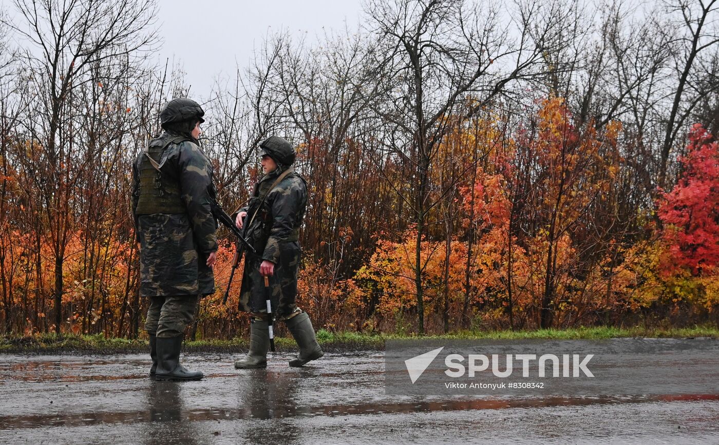 Ukraine Russia Military Operation LPR Militia