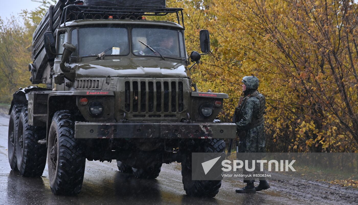 Ukraine Russia Military Operation LPR Militia