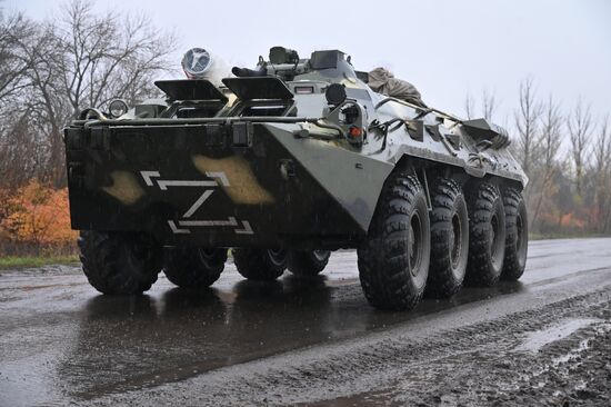 Ukraine Russia Military Operation LPR Militia