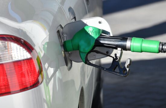Russia Ukraine Military Operation Petrol Station