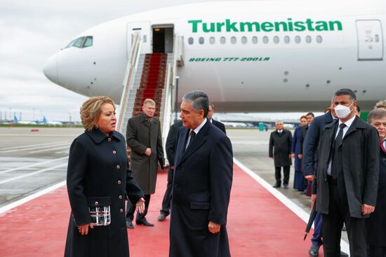 Russia Turkmenistan Parliament