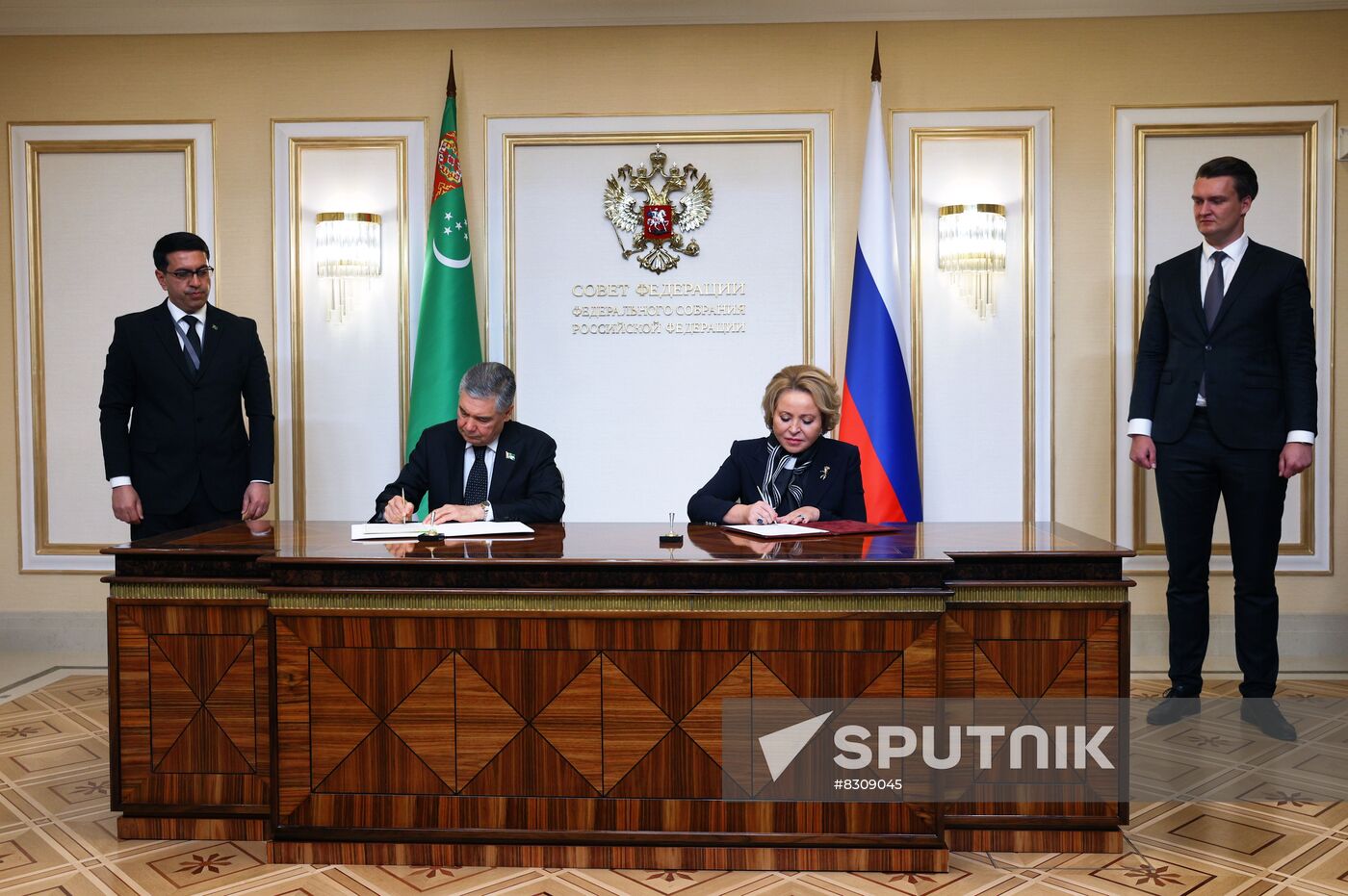 Russia Turkmenistan Parliament