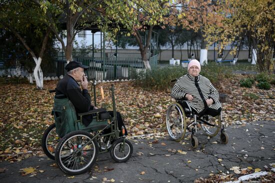 Russia Ukraine Military Operation Nursing Home