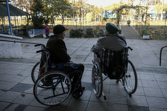 Russia Ukraine Military Operation Nursing Home