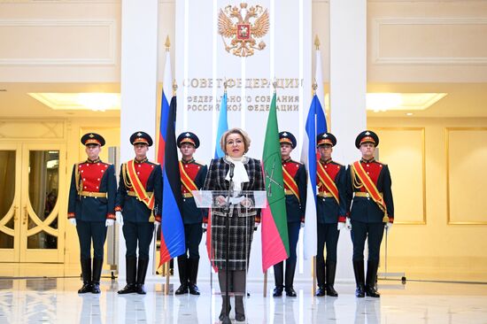 Russia Parliament Newly Accessed Territories