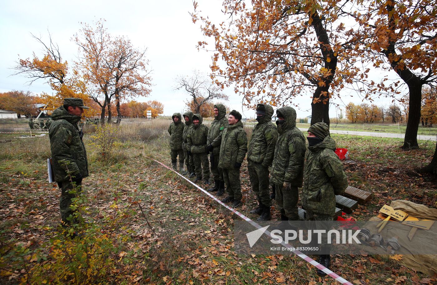 Russia Partial Mobilisation Training