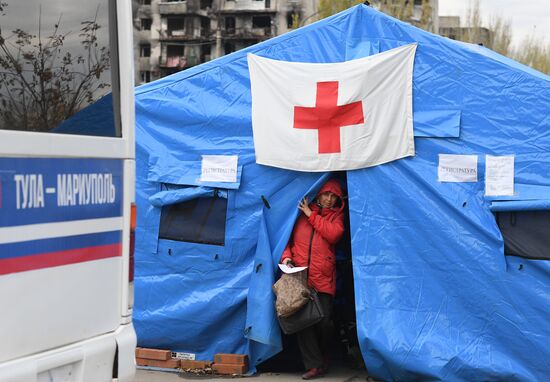 Russia Ukraine Military Operation Mobile Clinic