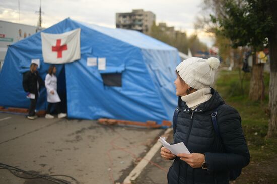 Russia Ukraine Military Operation Mobile Clinic