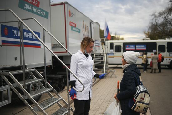 Russia Ukraine Military Operation Mobile Clinic