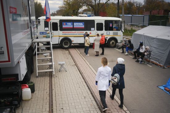 Russia Ukraine Military Operation Mobile Clinic