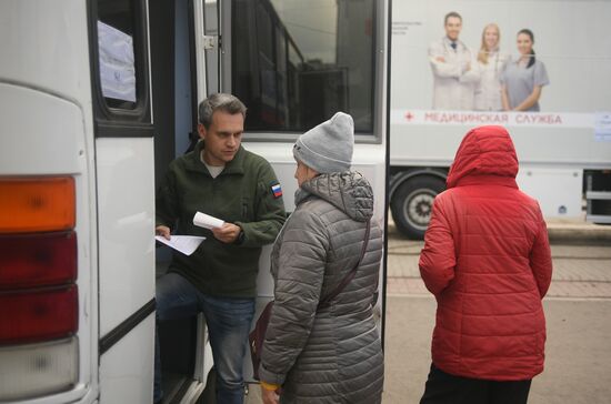 Russia Ukraine Military Operation Mobile Clinic