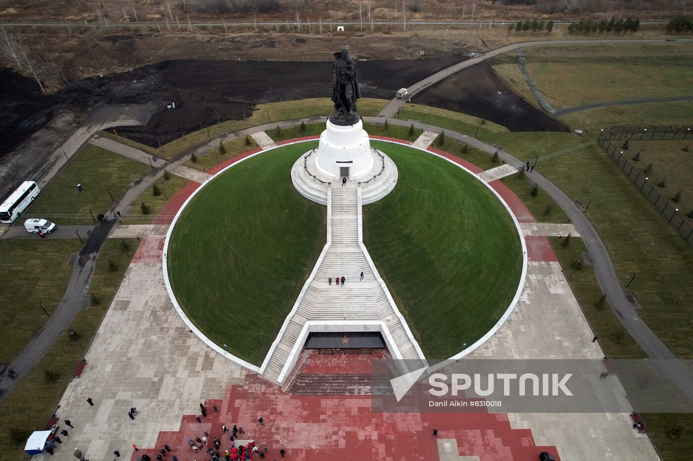 Russia WWII Memorial Complex Unveiling