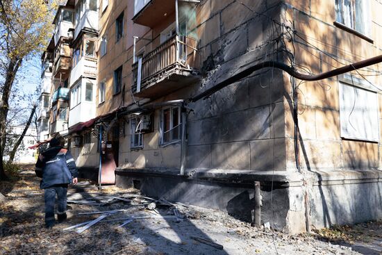 Russia Ukraine Military Operation Shelling