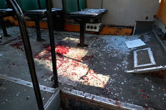 Russia Ukraine Military Operation Shelling