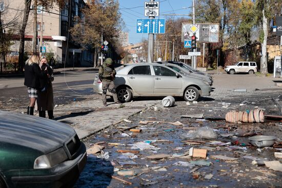 Russia Ukraine Military Operation Shelling