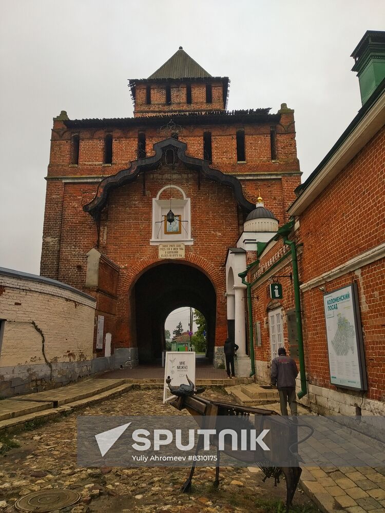 Pyatnitskaya Tower gate of Kolomna Kremlin
