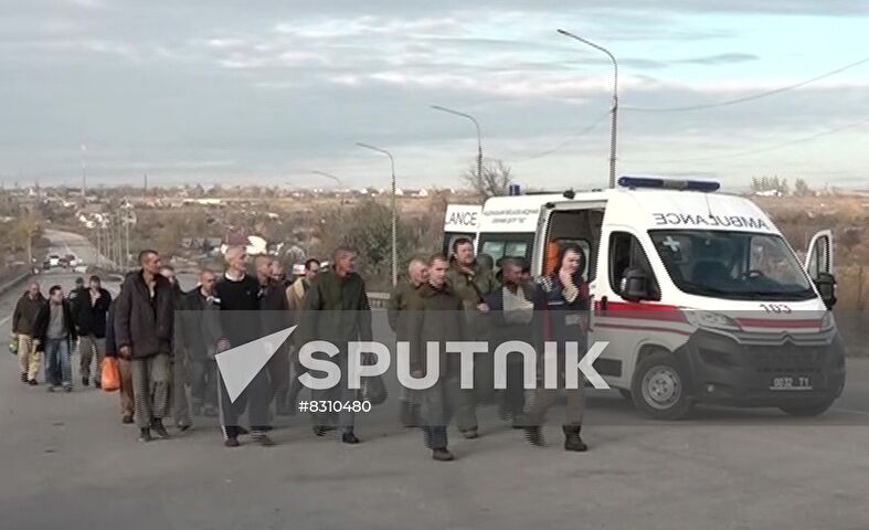 Russia Ukraine Military Operation POW Exchange