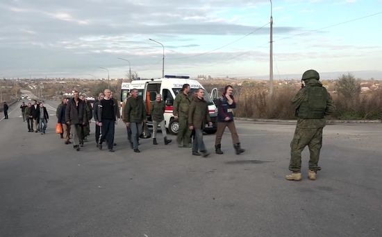 Russia Ukraine Military Operation POW Exchange