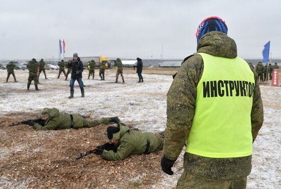 Russia Partial Mobilisation Training