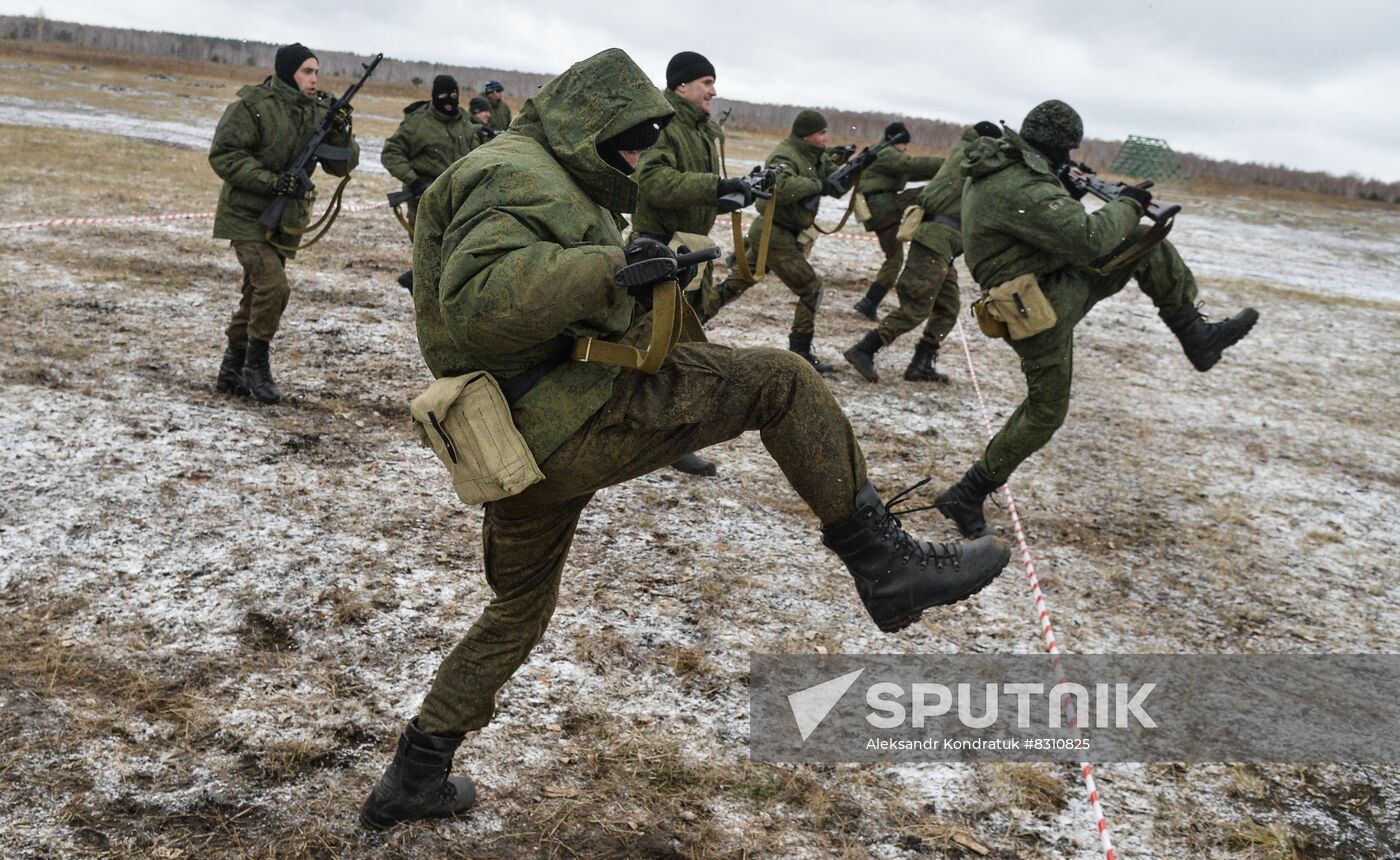 Russia Partial Mobilisation Training