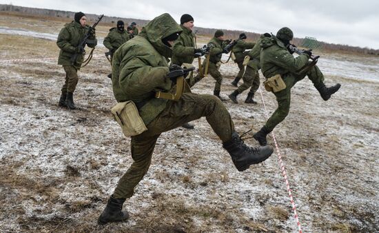 Russia Partial Mobilisation Training