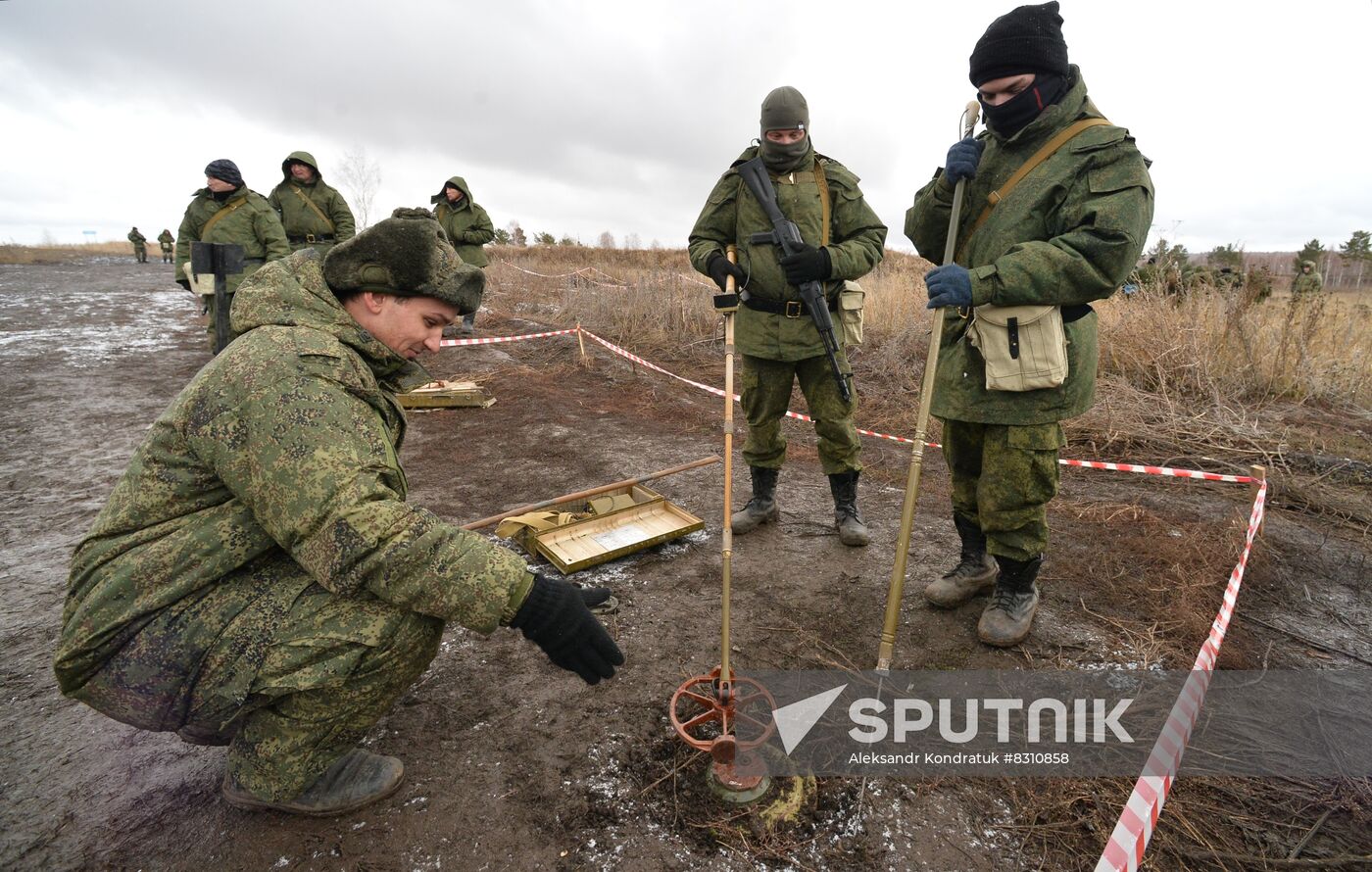 Russia Partial Mobilisation Training