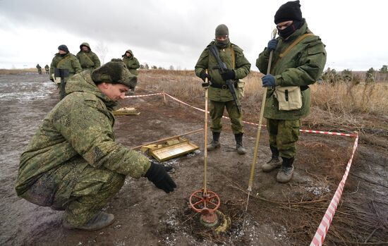 Russia Partial Mobilisation Training