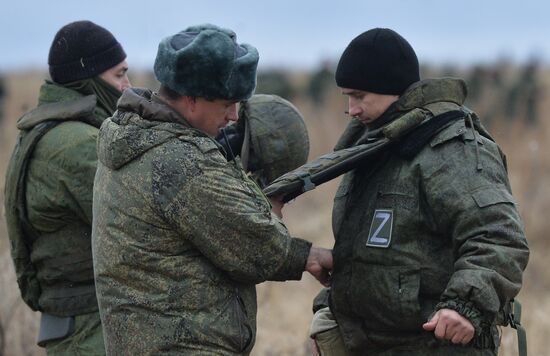 Russia Partial Mobilisation Training