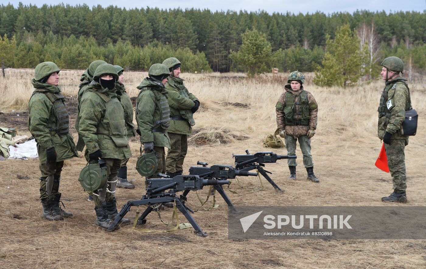 Russia Partial Mobilisation Training