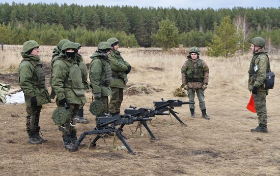 Russia Partial Mobilisation Training