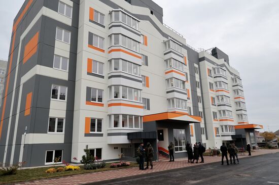 Russia Ukraine Military Operation Residential Houses