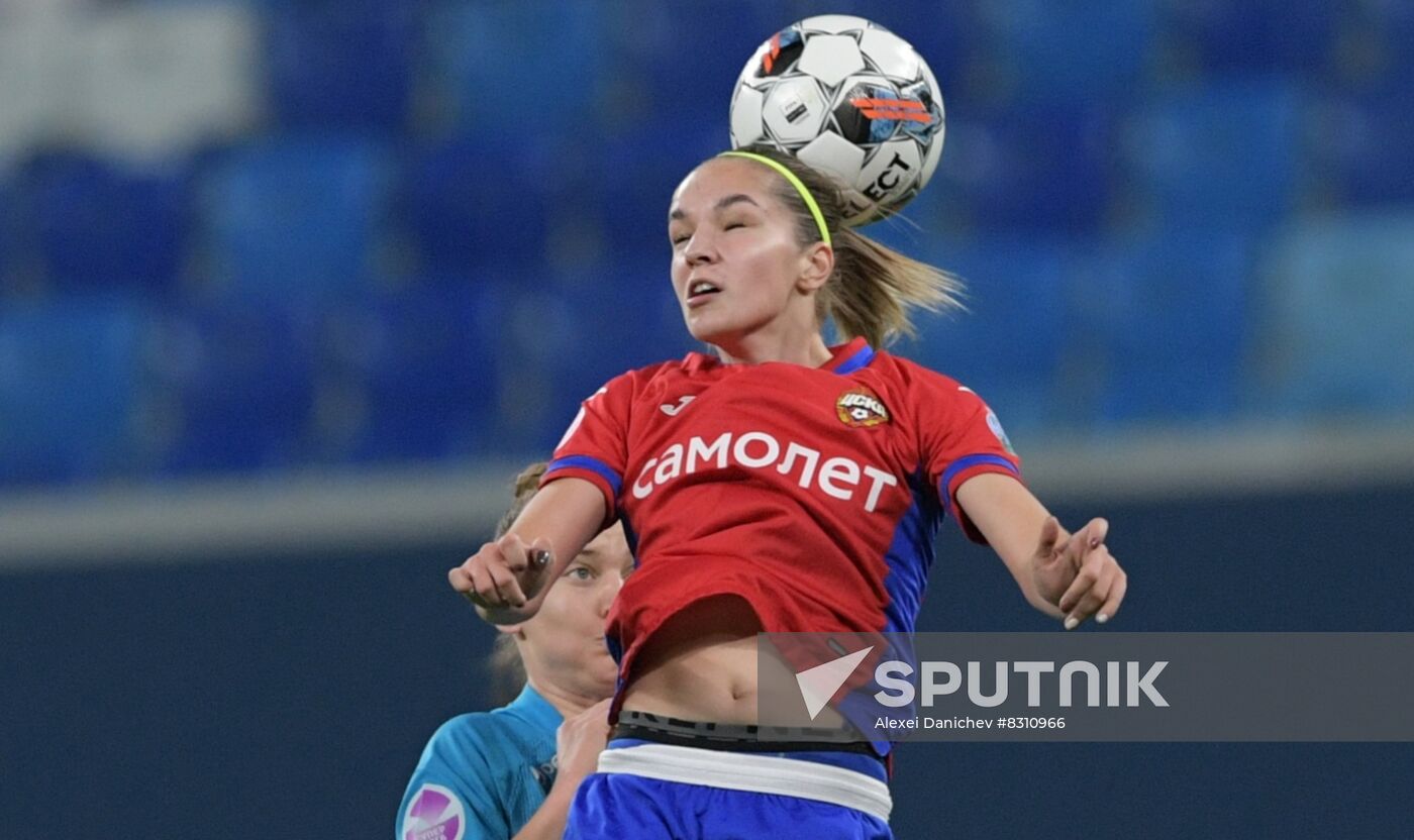 Russia Soccer Women Cup Zenit - CSKA