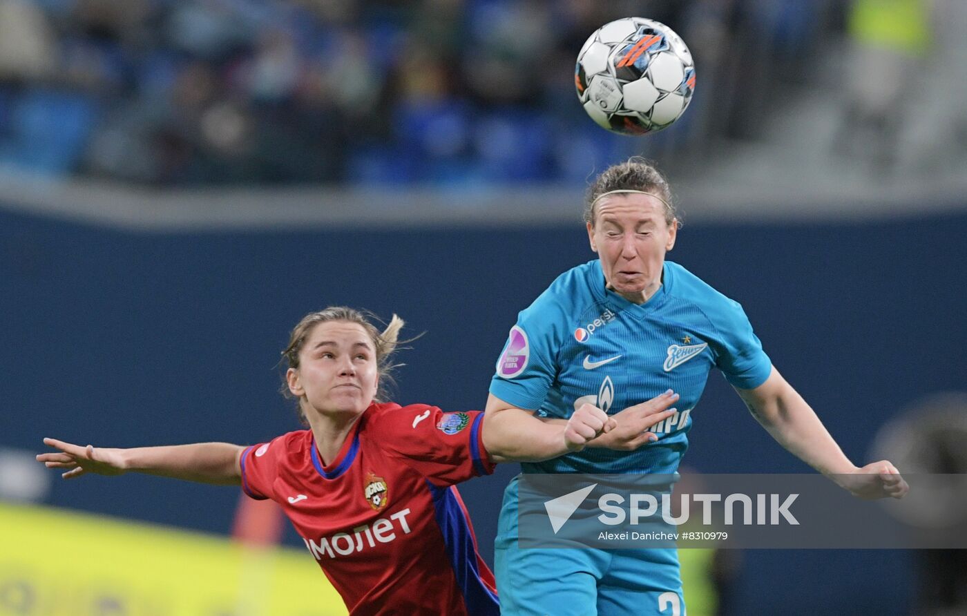 Russia Soccer Women Cup Zenit - CSKA