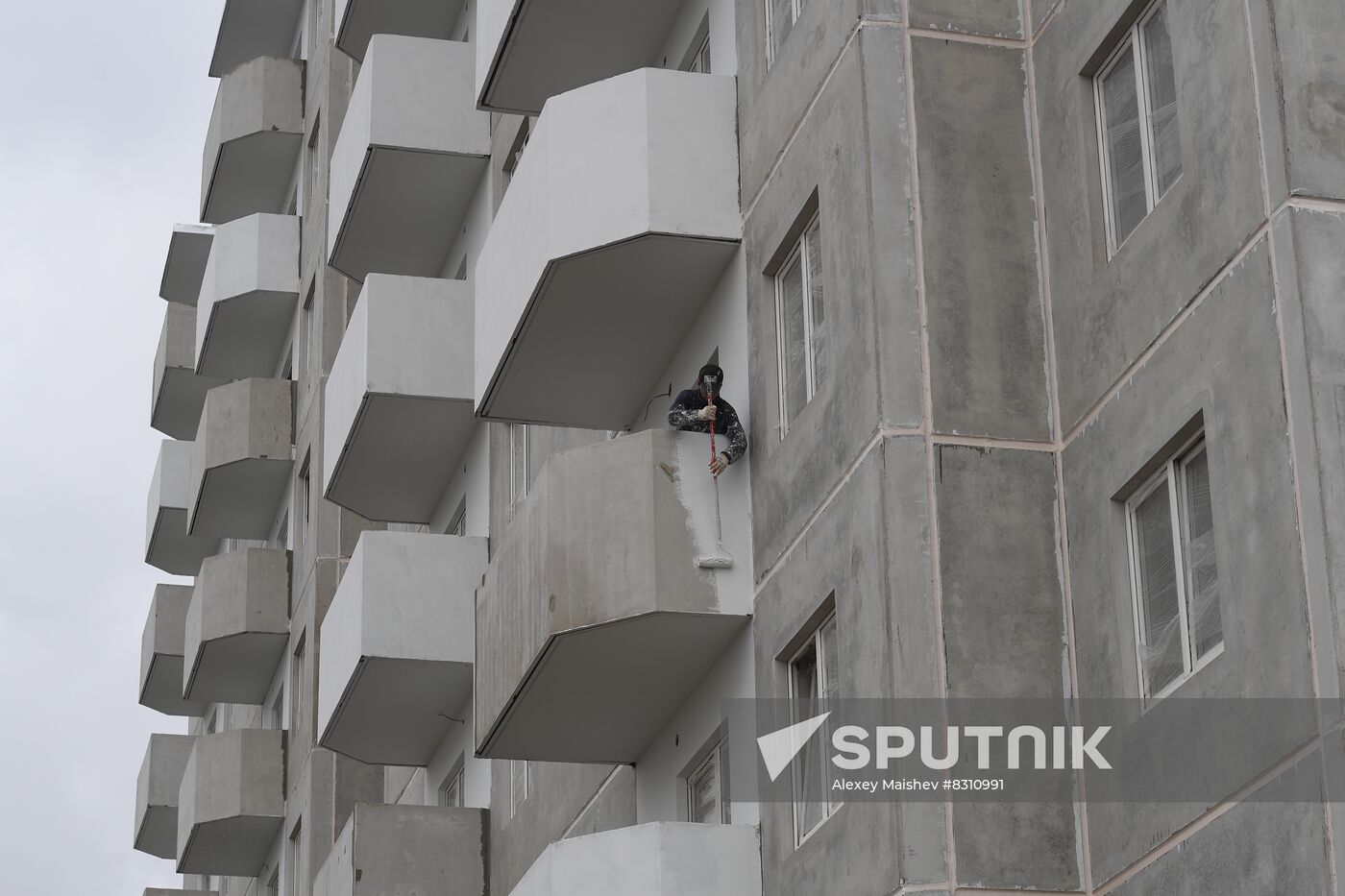 Russia Ukraine Military Operation Residential Houses