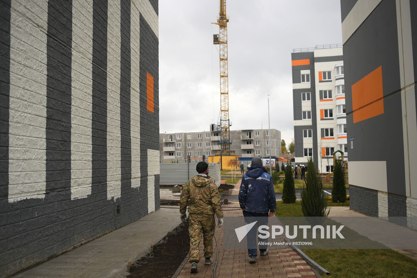 Russia Ukraine Military Operation Residential Houses