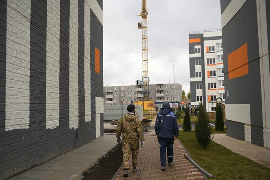 Russia Ukraine Military Operation Residential Houses