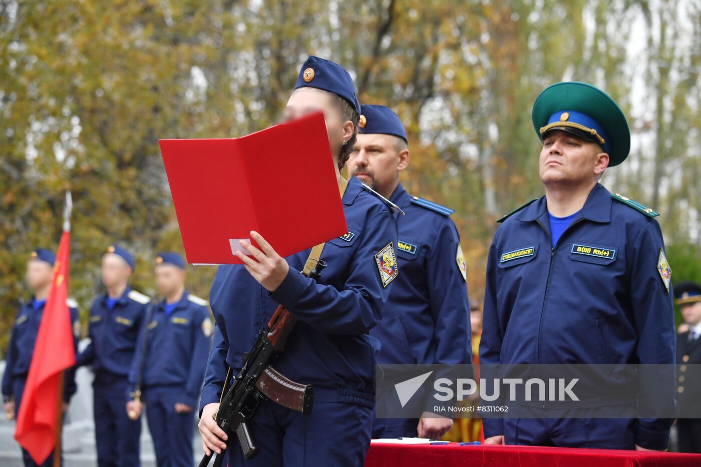 Russia Ukraine Military Operation Cadets