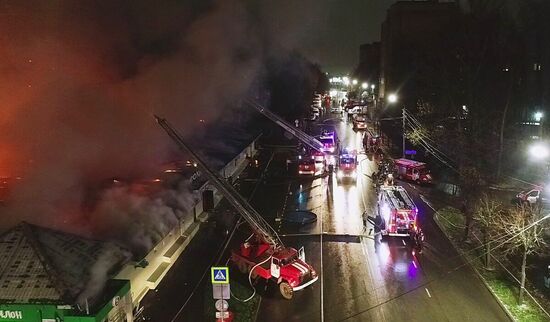 Russia Fire