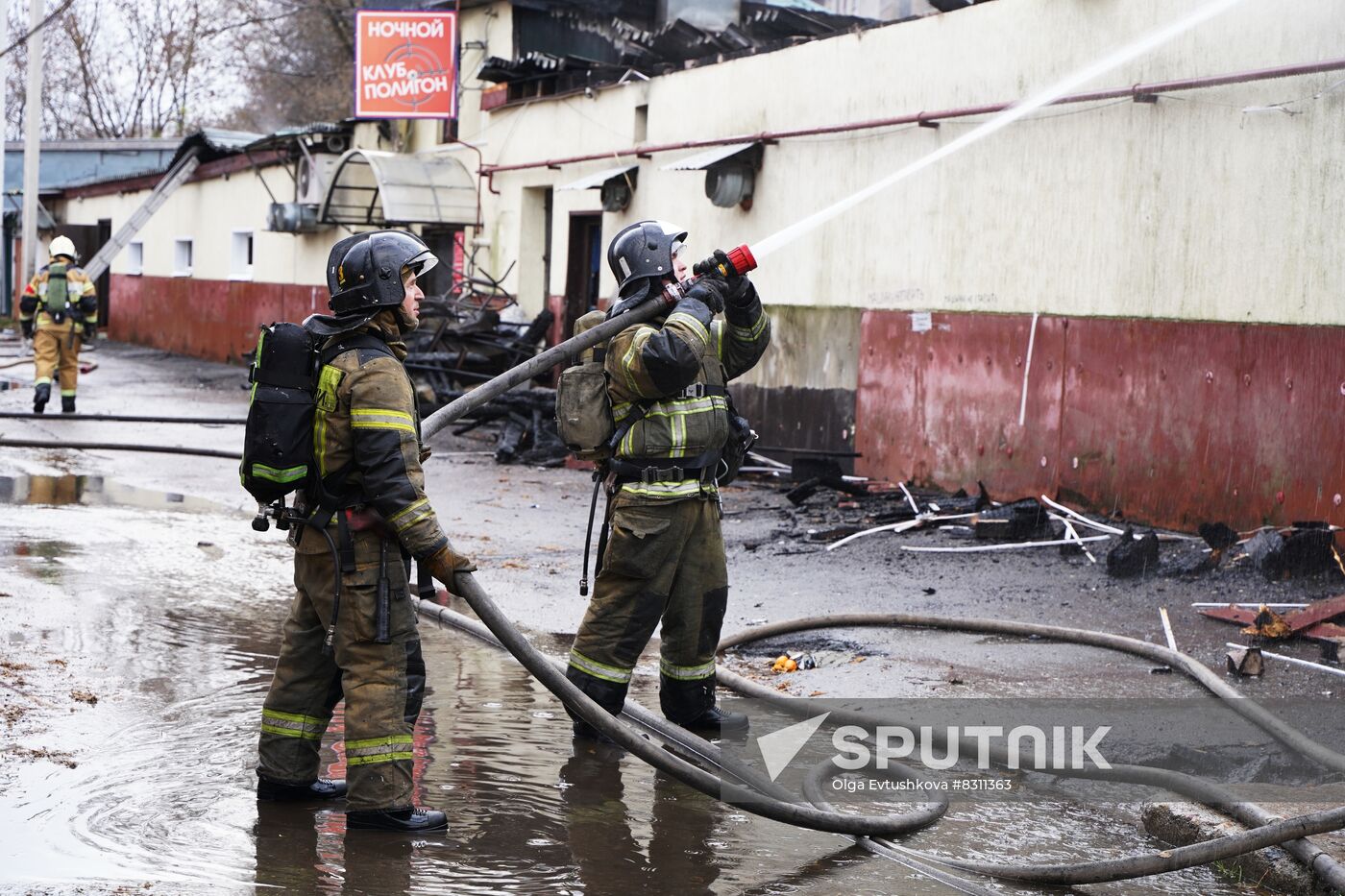 Russia Fire Aftermath
