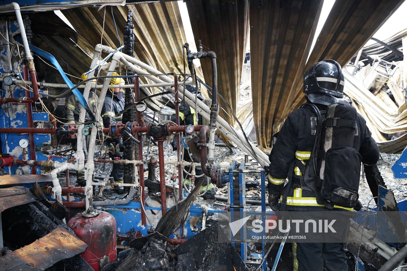 Russia Fire Aftermath