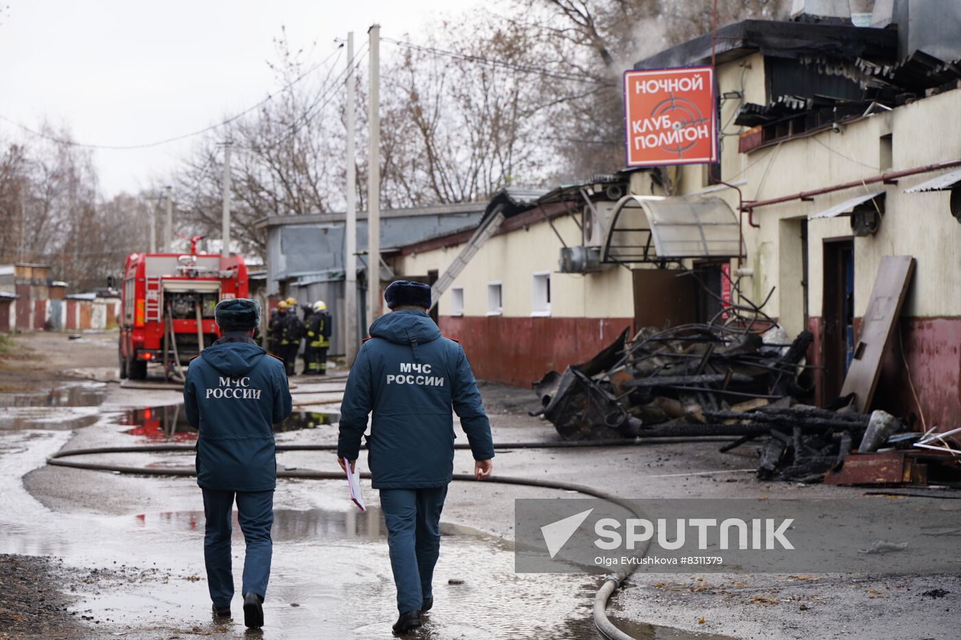 Russia Fire Aftermath