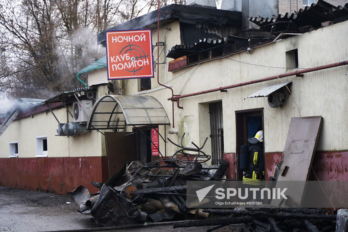 Russia Fire Aftermath