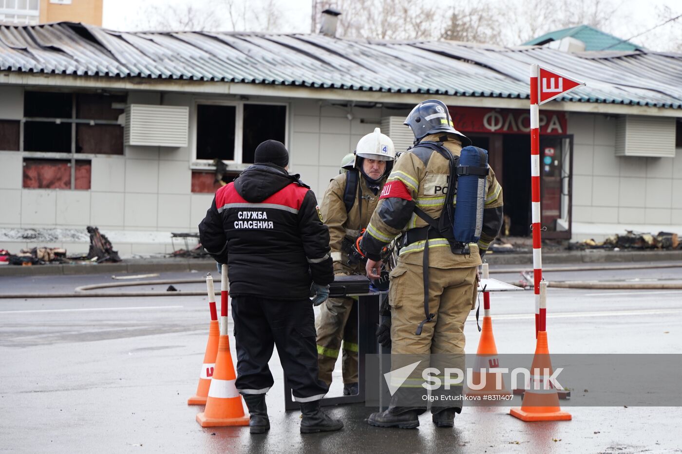 Russia Fire Aftermath