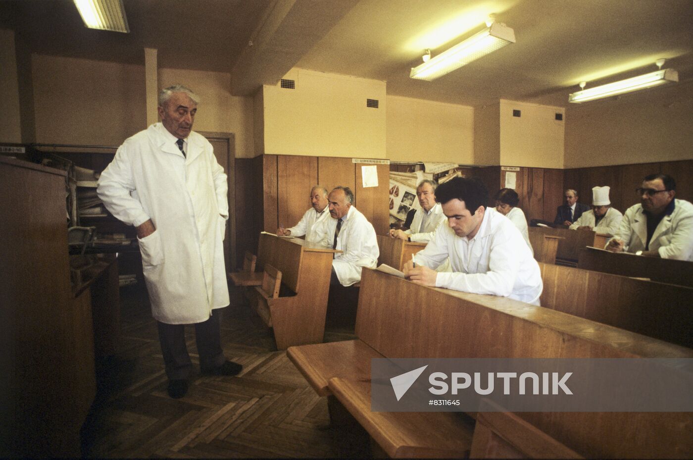 Simon Khechinashvili, academician of the USSR Academy Academy of Medicine
