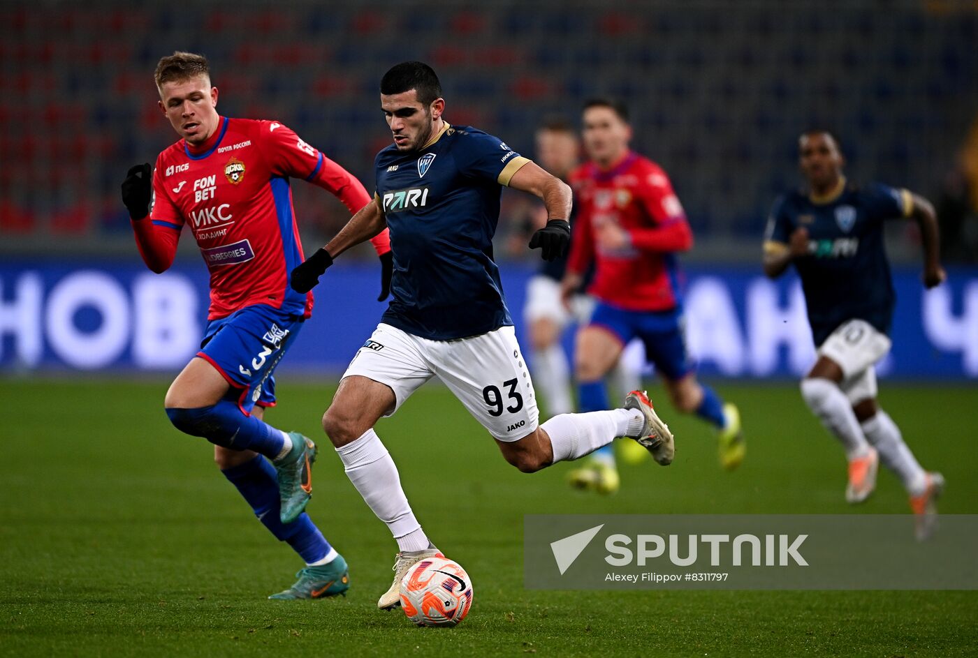 Russia Soccer Premier-League CSKA - Pari NN