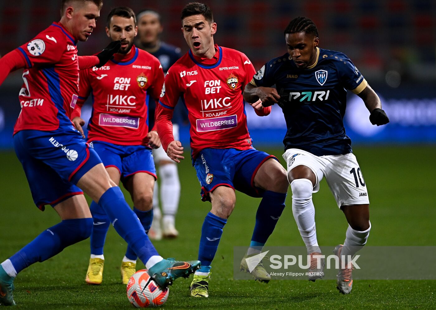 Russia Soccer Premier-League CSKA - Pari NN