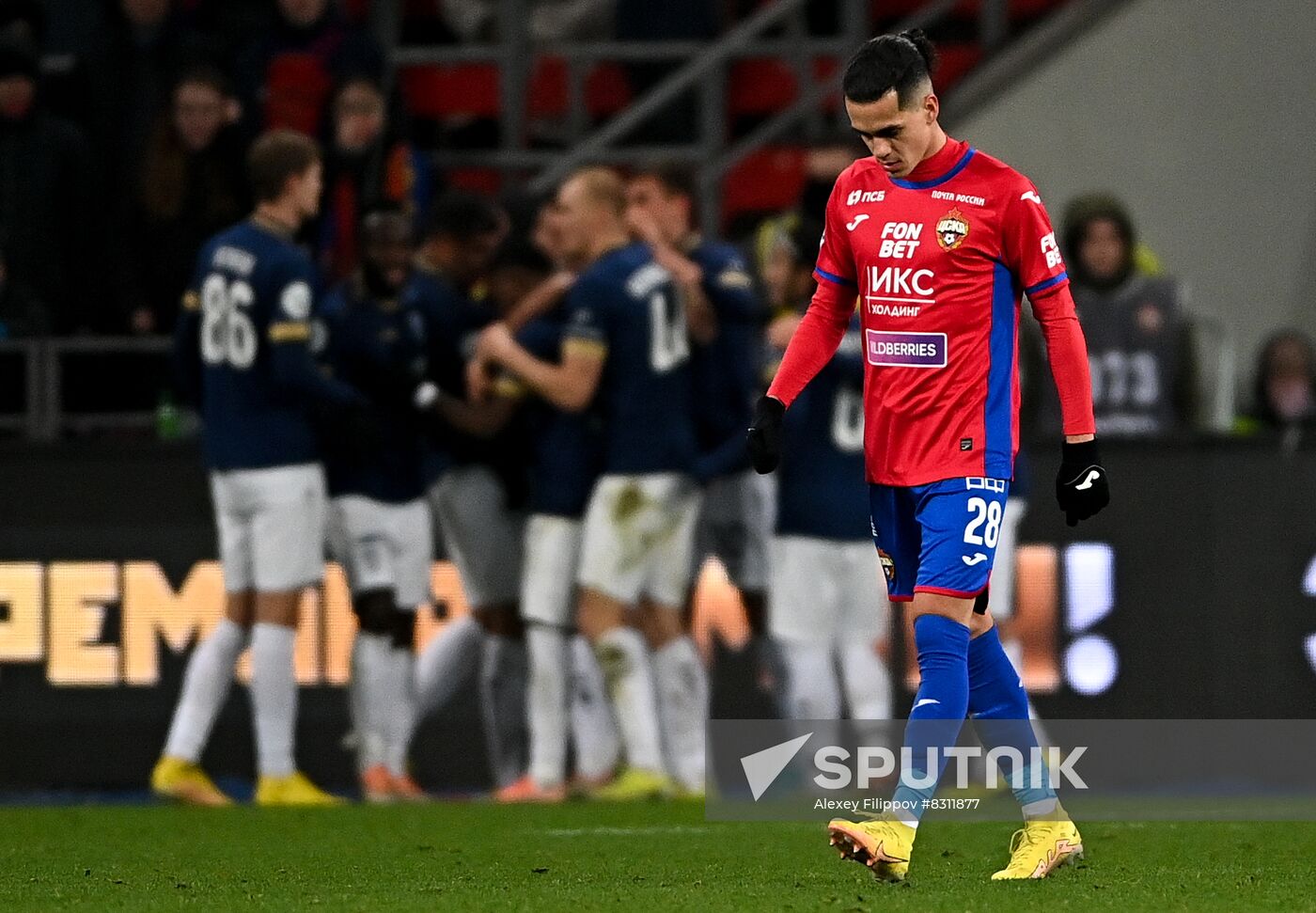 Russia Soccer Premier-League CSKA - Pari NN