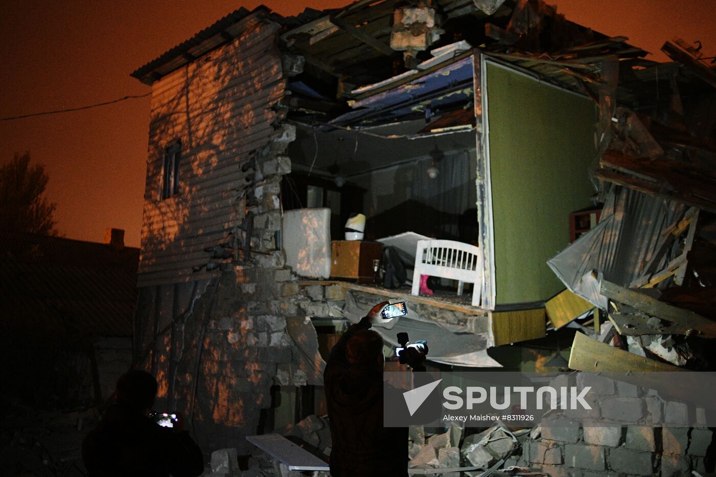 Russia Ukraine Military Operation Shelling